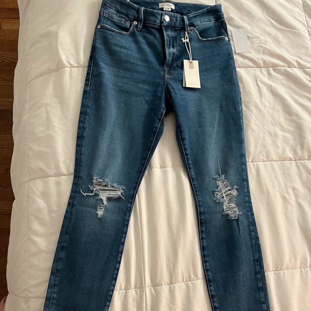 Good American Good Legs Crop Jean